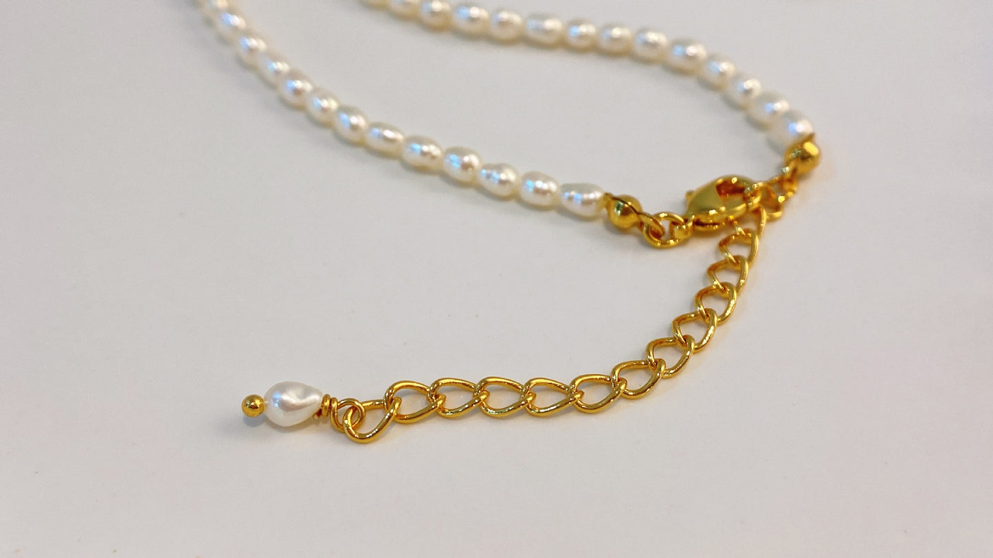 Heirloom Freshwater Pearl 18k Gold-plated Necklace