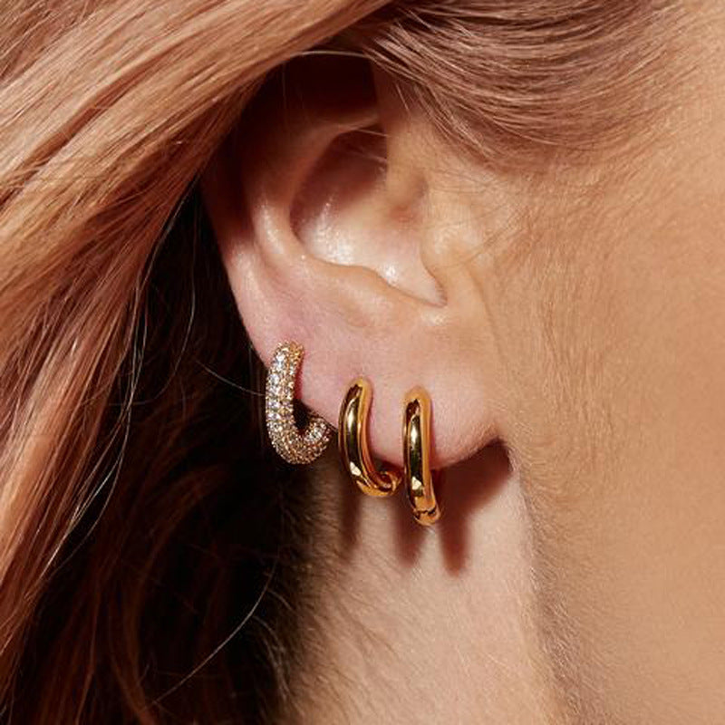 Stephanie Hoop Earrings